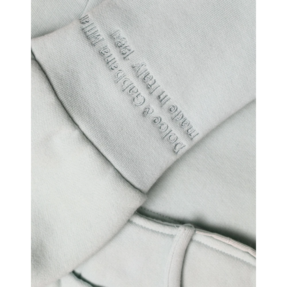 Dolce & Gabbana Mintgroene Hoodie Green Heren