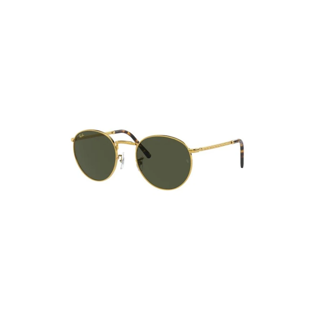 Ray-Ban Round Unisex Gold Green RB3637 New Metal - One Size - Image 6