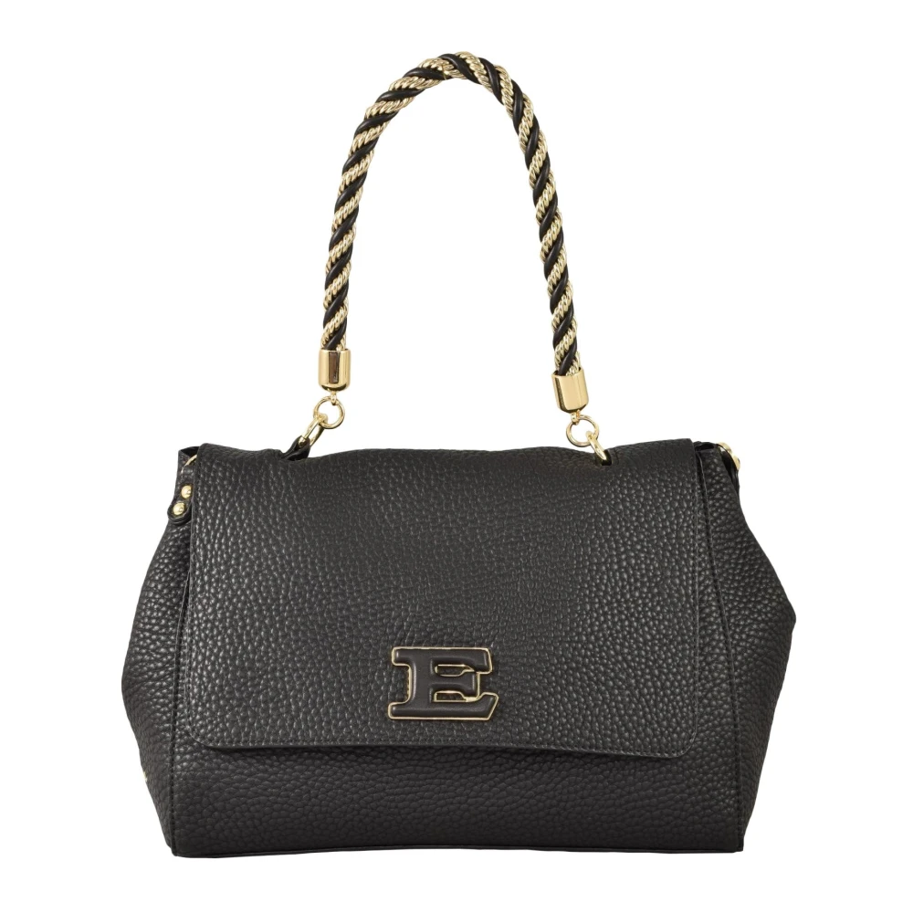 Ermanno Scervino Firenze Tas van Polyurethaan Black Dames