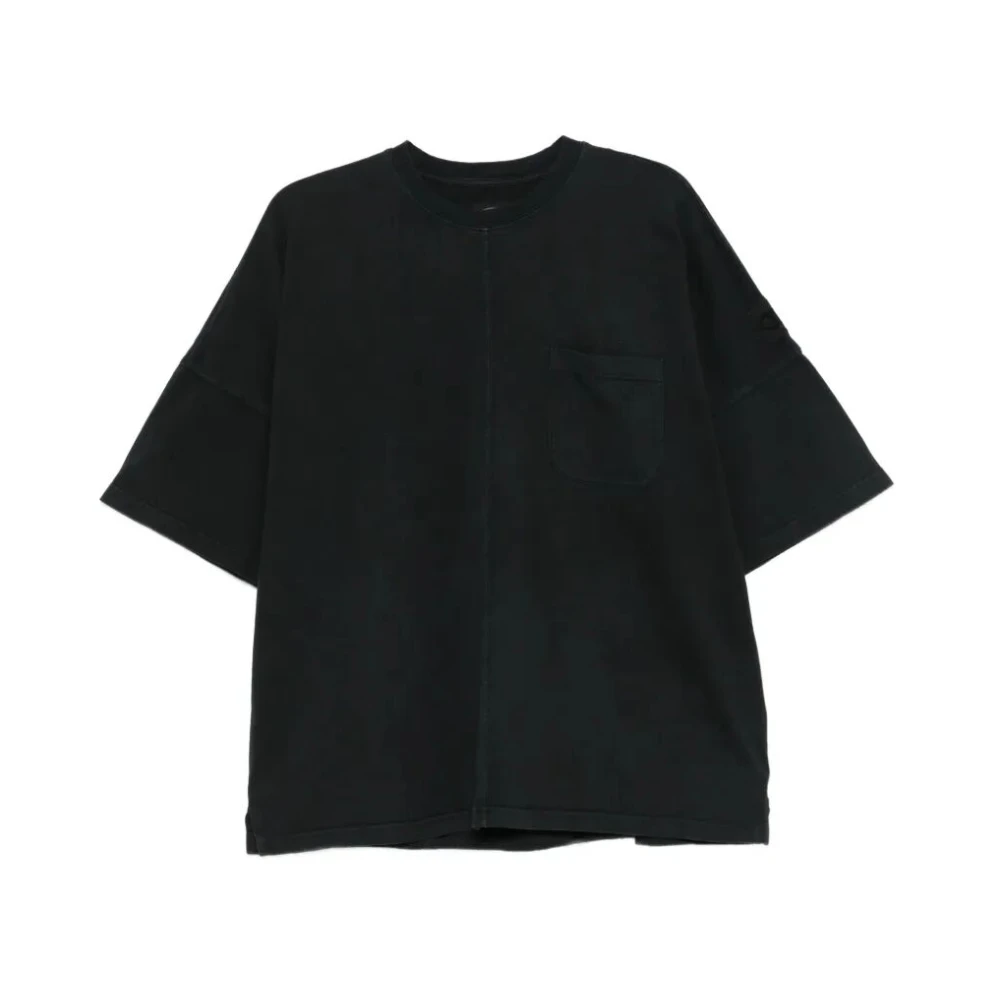 Champion Men's Black Crewneck T-Shirt - T-Shirts - M - Tops