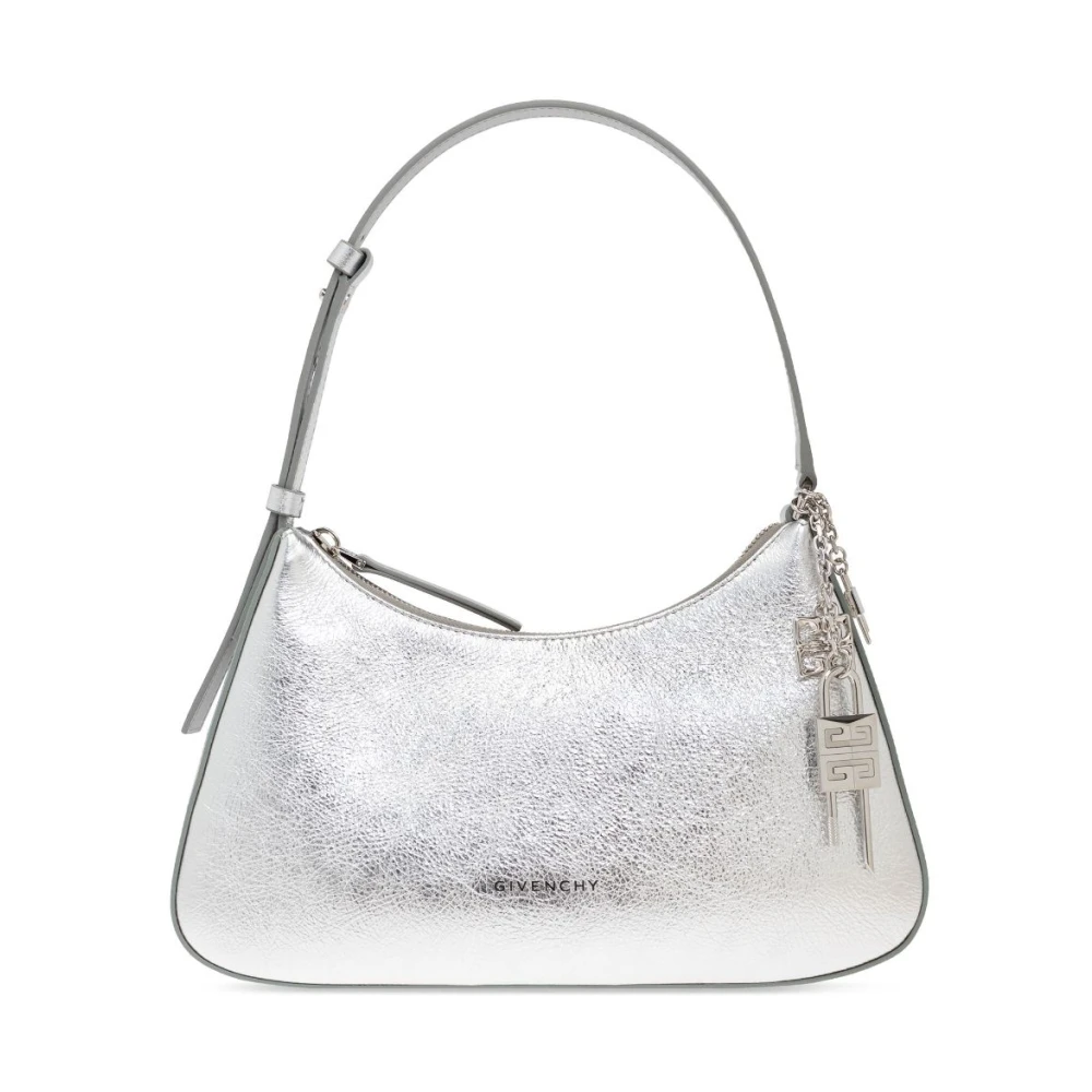 Givenchy Zilveren Schoudertas Elegant en Functioneel Gray Dames