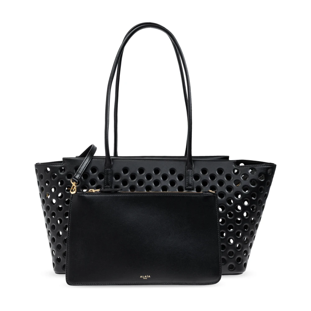 Alaïa Schoudertas Neo Minia 32 Black Dames