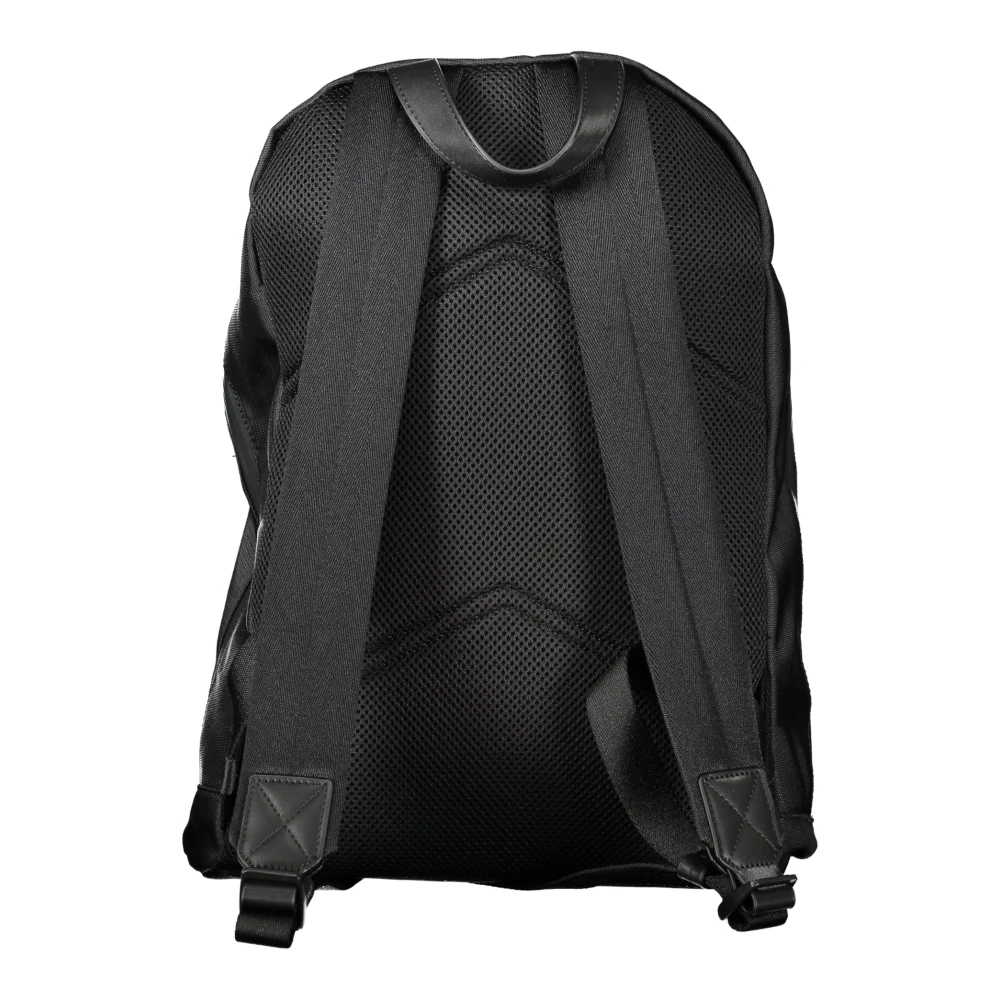 Calvin Klein Zwarte heren rugzak met laptopvak Black Heren