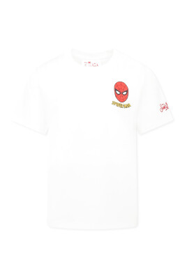spiderman-print-white-cotton-t-shirt