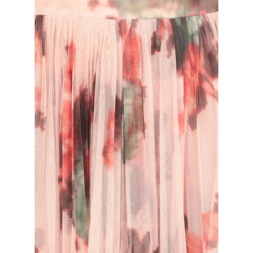 Philosophy di Lorenzo Serafini Roze Bloemen Tule Rok Vrouw Multicolor Dames