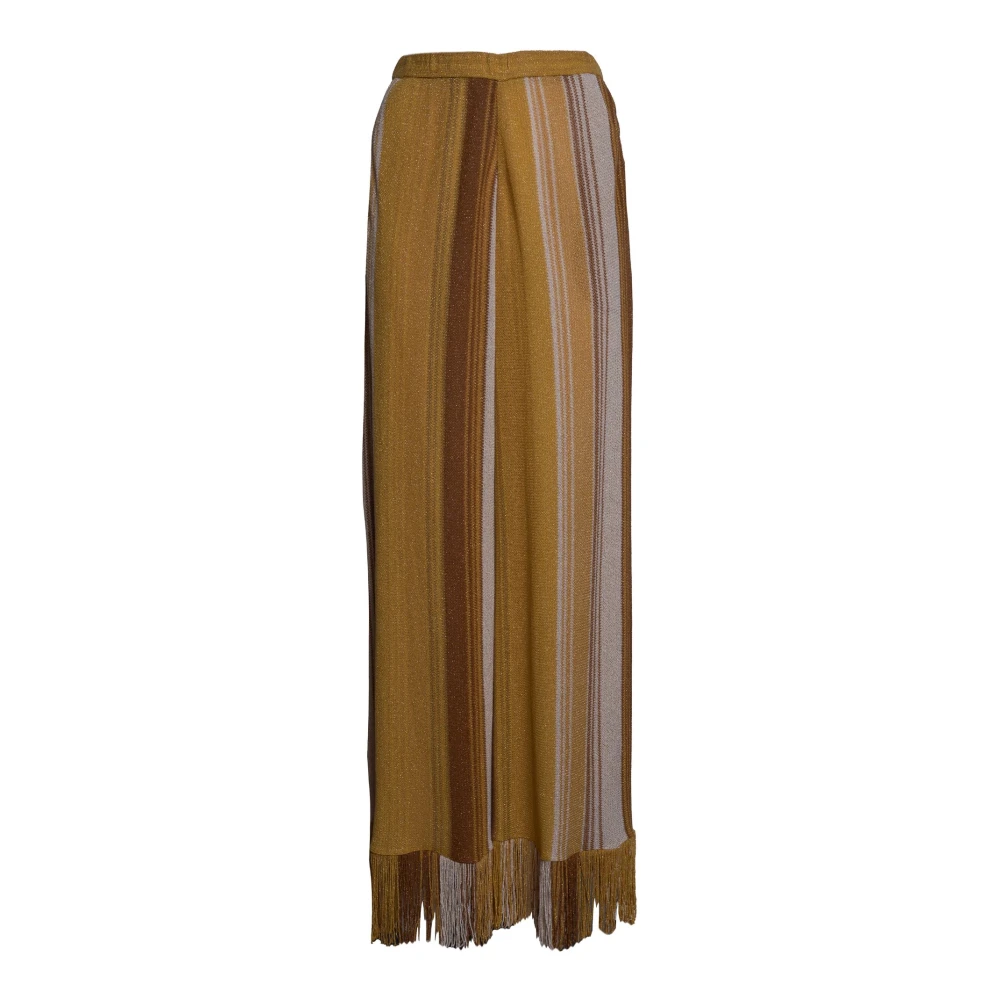 Circus Hotel Multicolor Wide Leg Trousers - Female - Wide Trousers - M - Trousers