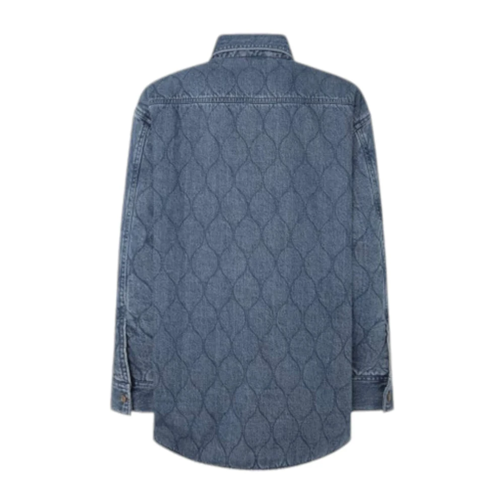 Pepe Jeans Denim Jassen voor Mannen en Vrouwen Blue Dames