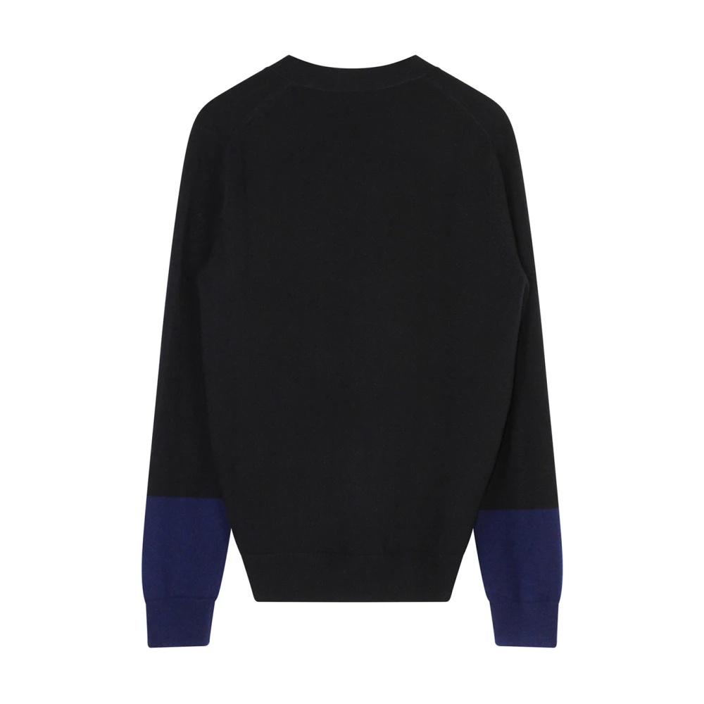 Comme des Garçons V-hals Cardigan in Zwart Black Heren