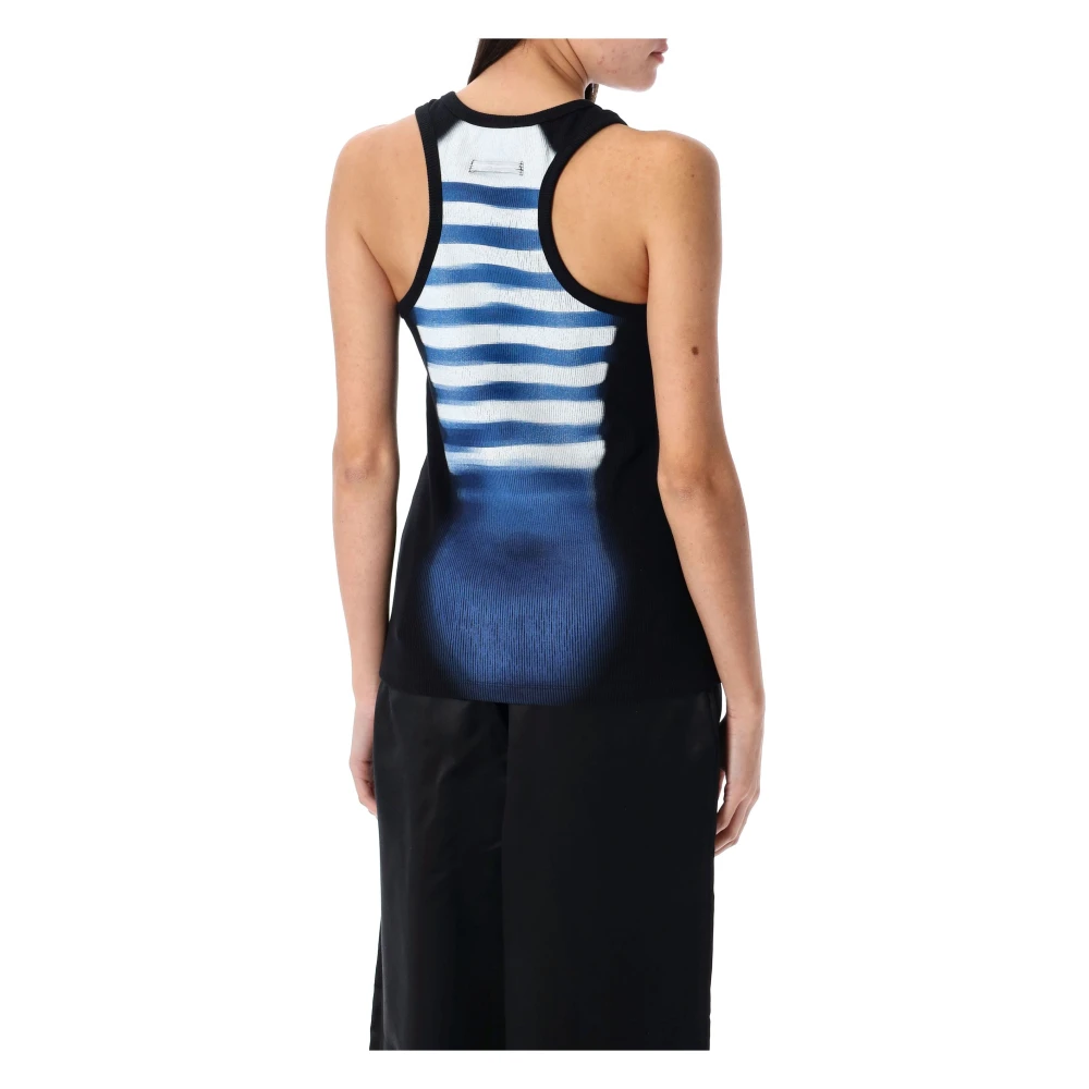 Jean Paul Gaultier Heren Tanktop Klassieke Stijl Blue Dames