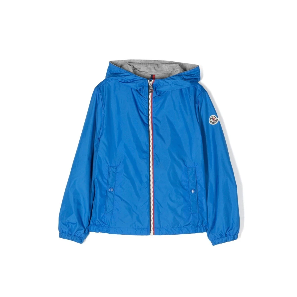 Moncler Boys Blue Light Jackets, 8 Y, Kids Coats