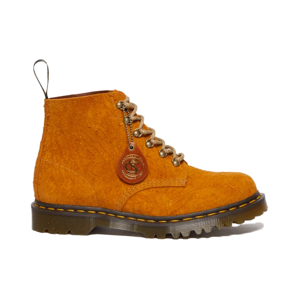 Dr. Martens Hardware Suede Ankelkänga Orange, Unisex