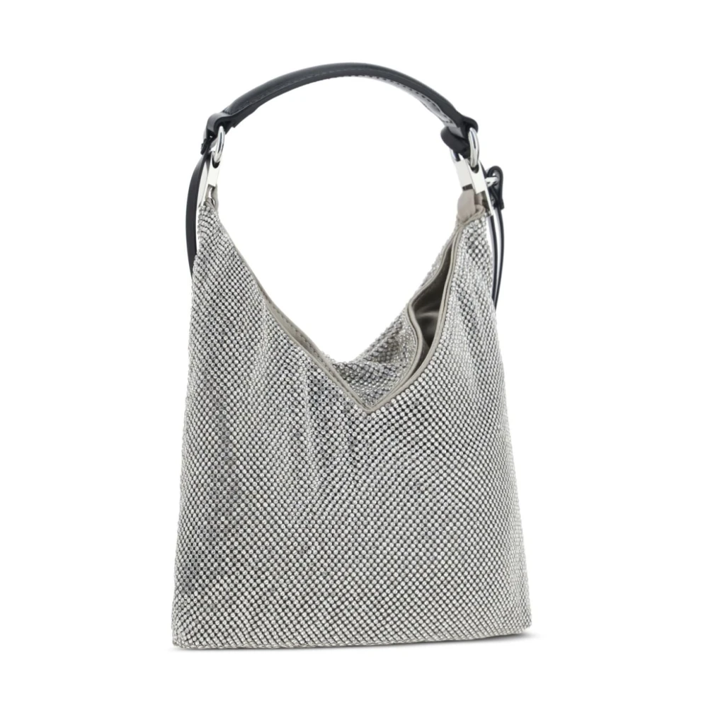 Benedetta Bruzziches Tas met strass versiering in zilverkleur Gray Dames