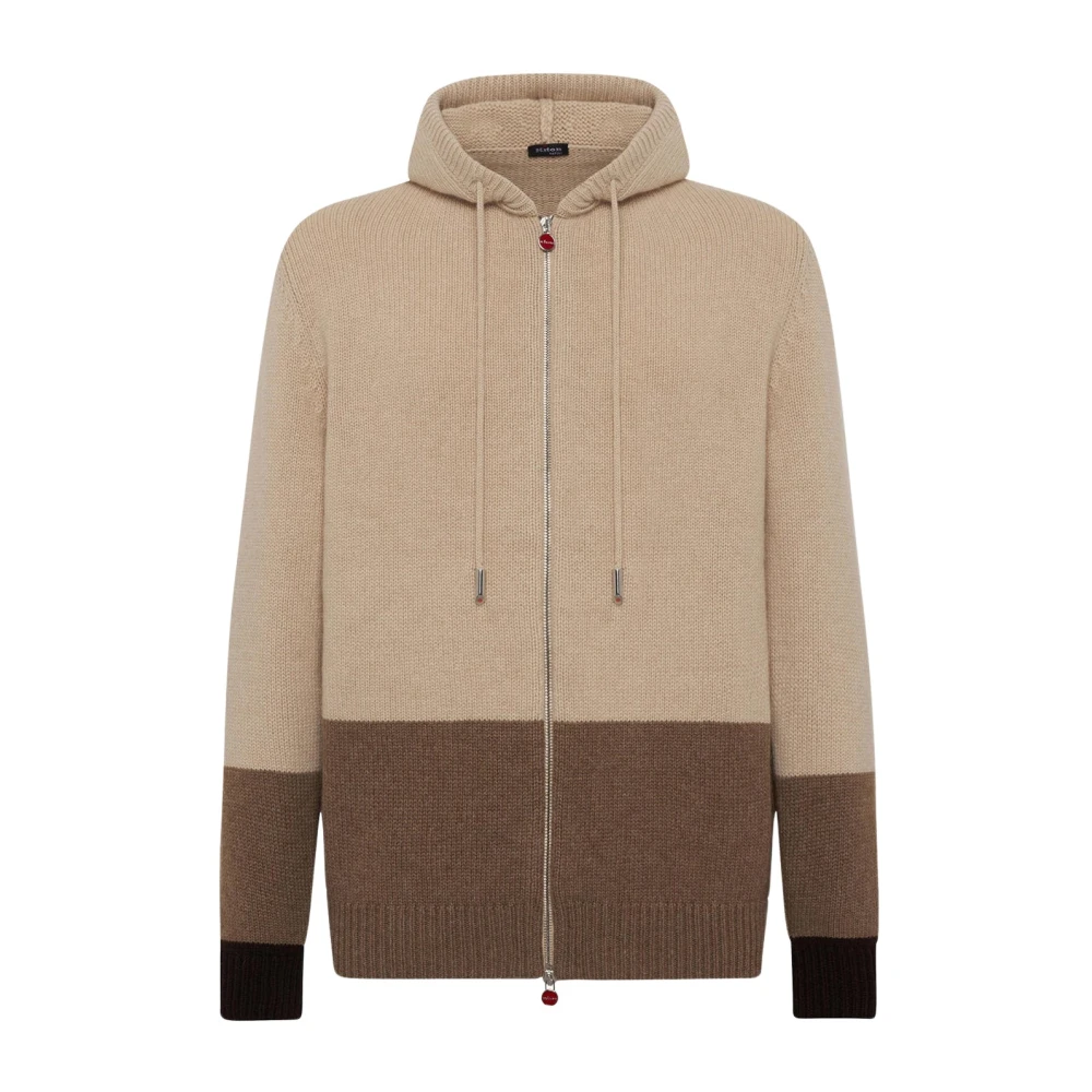 Kiton Kashmir Bomberjacka Beige, Herr