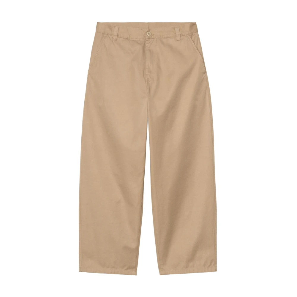 Carhartt Wip Women's Brown Straight Pant - Straight Trousers - S - Trousers