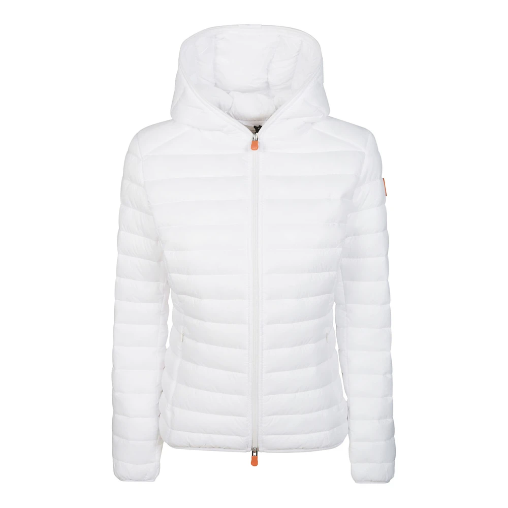 Save The Duck Down Jackets White Dames