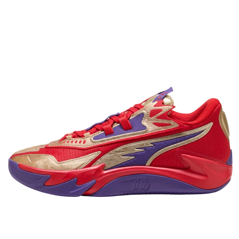 Puma Red Trainers, Male, 9 Uk, Scoot Zeros Ii