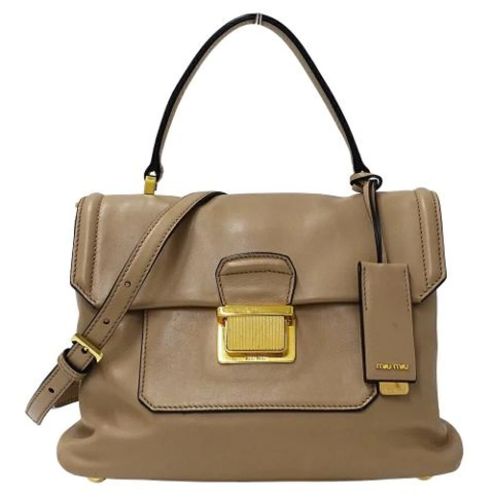 Pre-owned > Pre-owned Bags > Pre-owned Handbags - - Miu Miu Pre-owned - Modalova