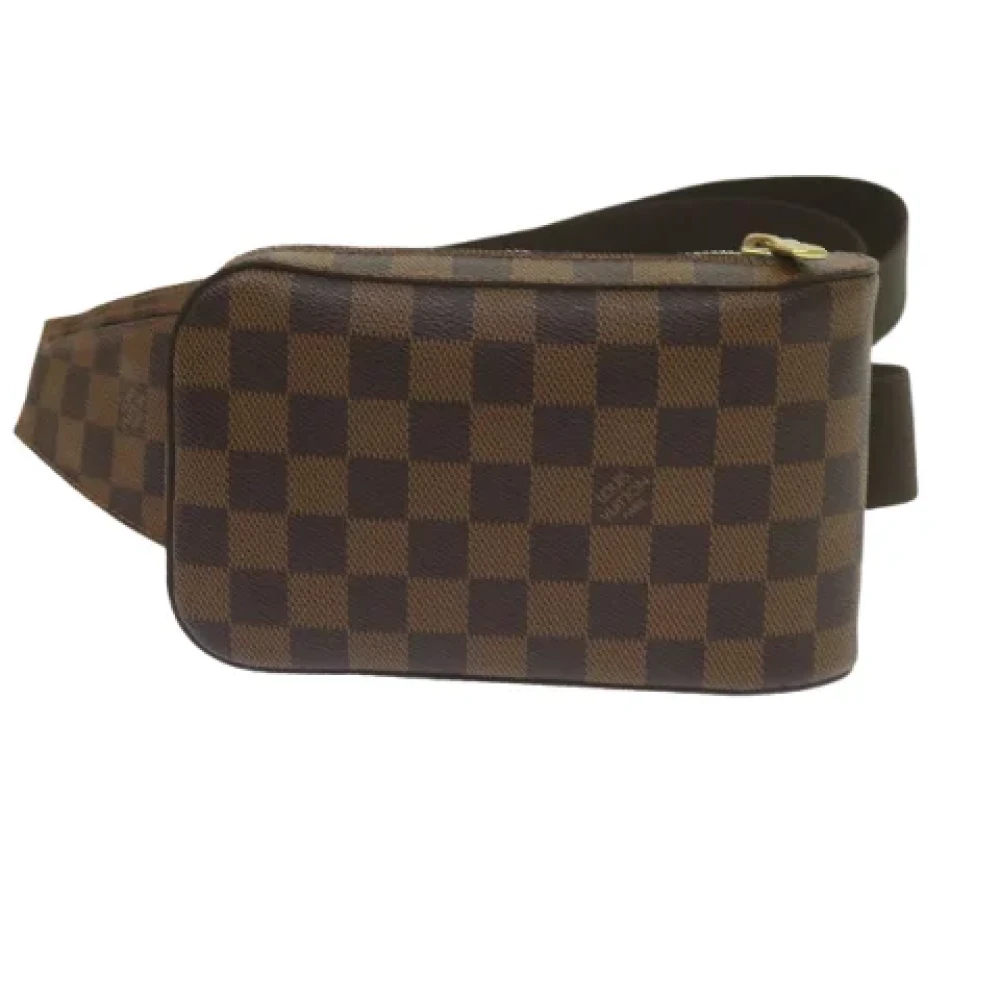 Louis Vuitton Vintage Pre-owned Canvas shoulder-bags Brown Dames