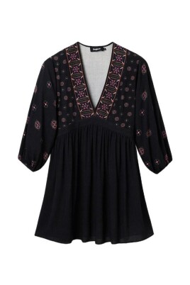 black-v-neck-dress-in-100-viscose