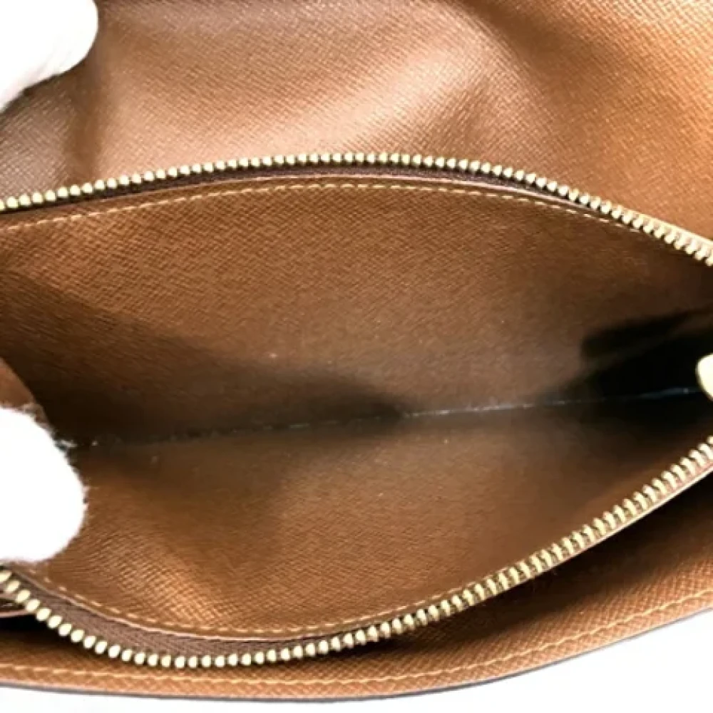 Louis Vuitton Vintage Pre-owned Canvas wallets Brown Dames