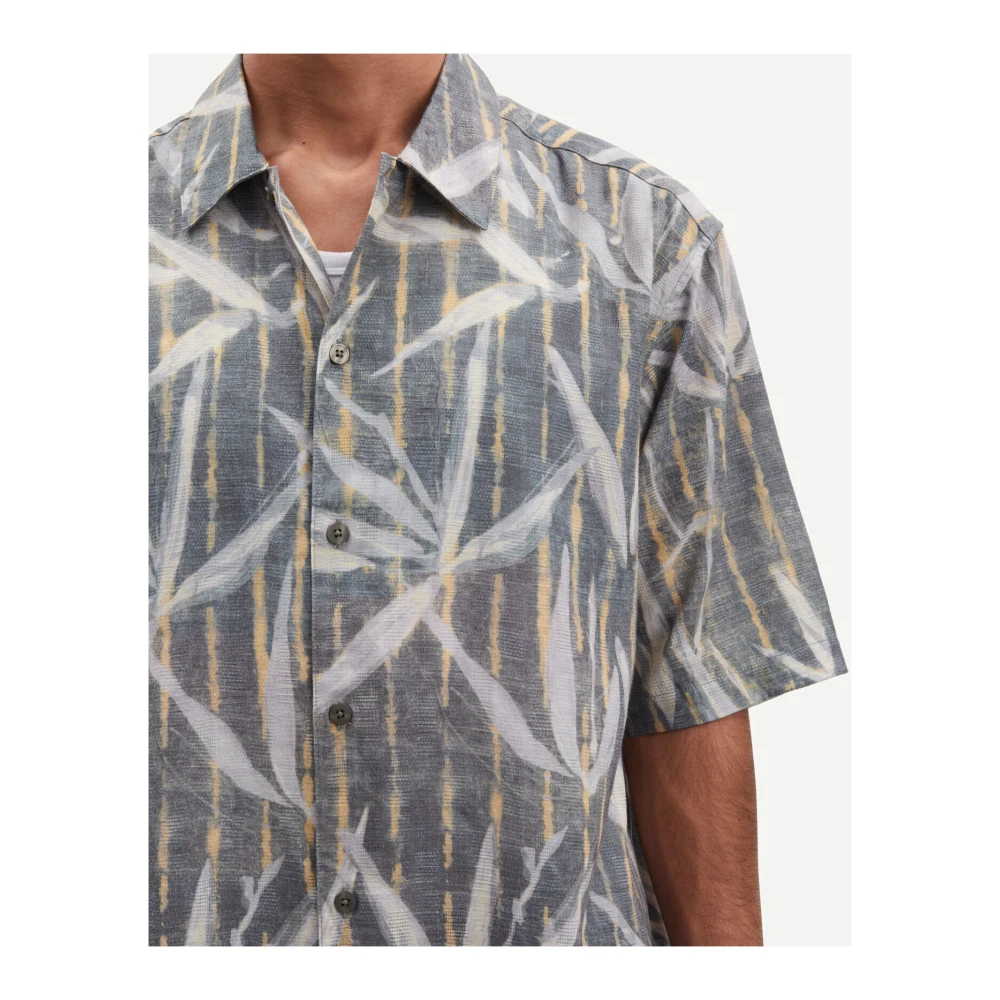 Samsøe Camisa Saayo X 15142 Blurred Palms Multicolor Heren
