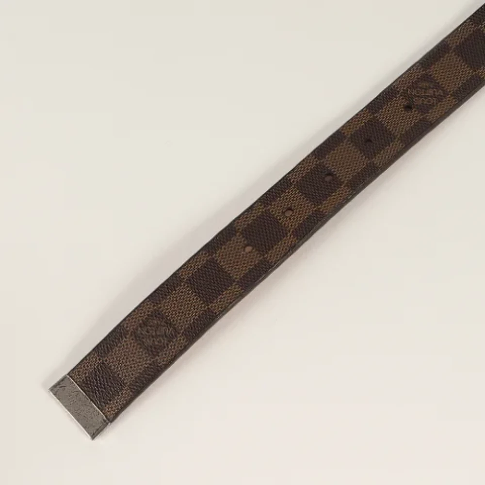 Louis Vuitton Vintage Pre-owned Leather belts Brown Heren