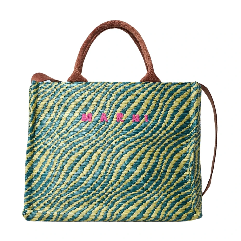 Marni Donna Verde - Small Basket Bag - Bags - One Size