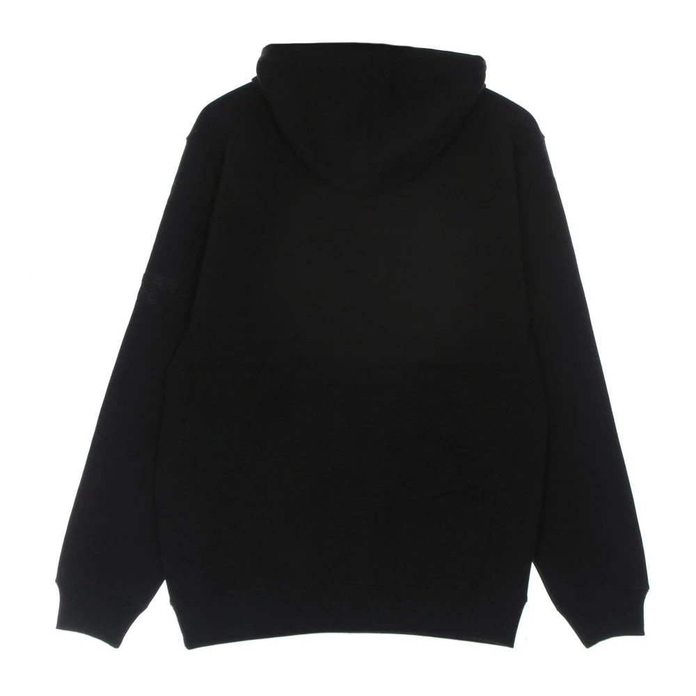 Iuter Zwarte Logo Hoodie met Zijstrepen Black Heren