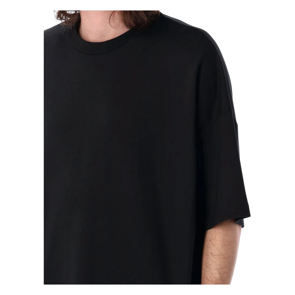 Fear Of God Zwarte Oversized T-shirt met Ronde Hals Black Heren
