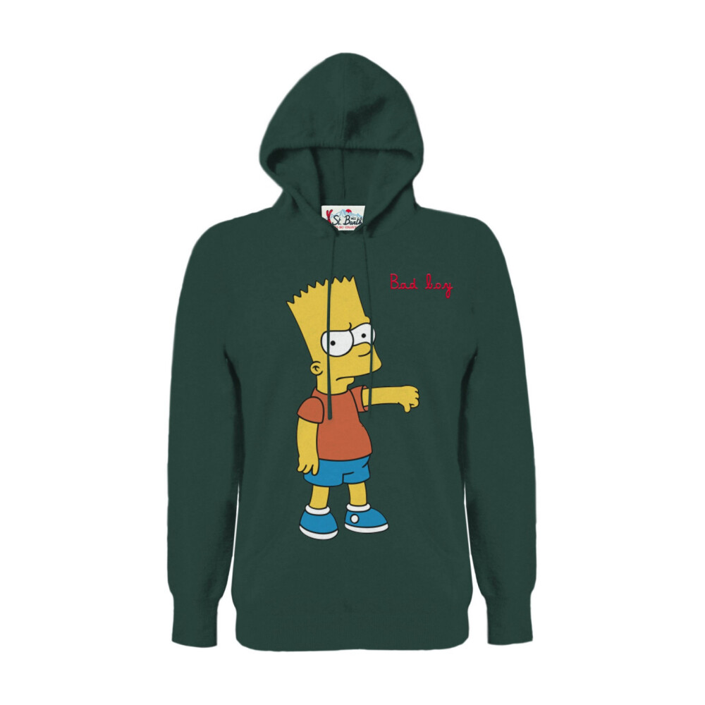 Sudadera con capucha Bart Simpson MC2 Saint Barth Mujer Miinto