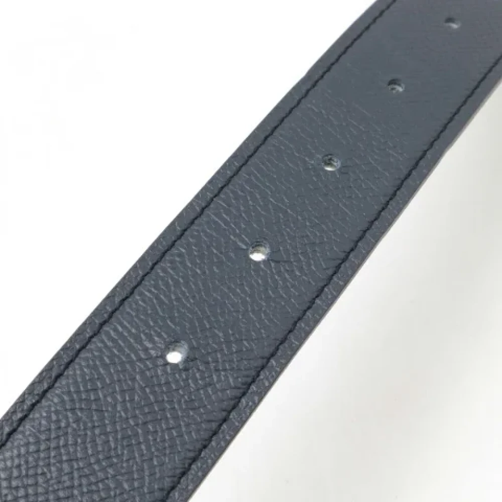 Hermès Vintage Pre-owned Leather belts Blue Dames
