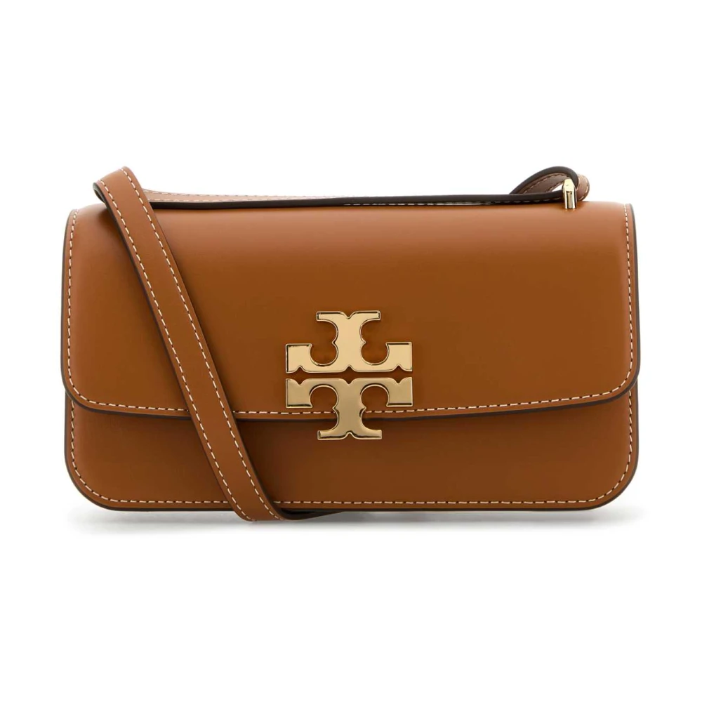 TORY BURCH Omkeerbare schoudertas in Eleanor-stijl Brown Dames