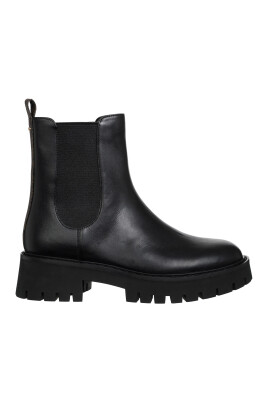 bottines-unies-sans-fermeture