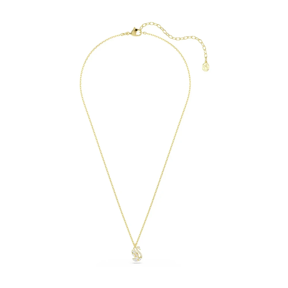 Swarovski Kette, Gelbgold Metall für Damen 5754626, Christ - Image 4
