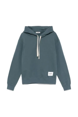Logo-patch Cotton Hoodie