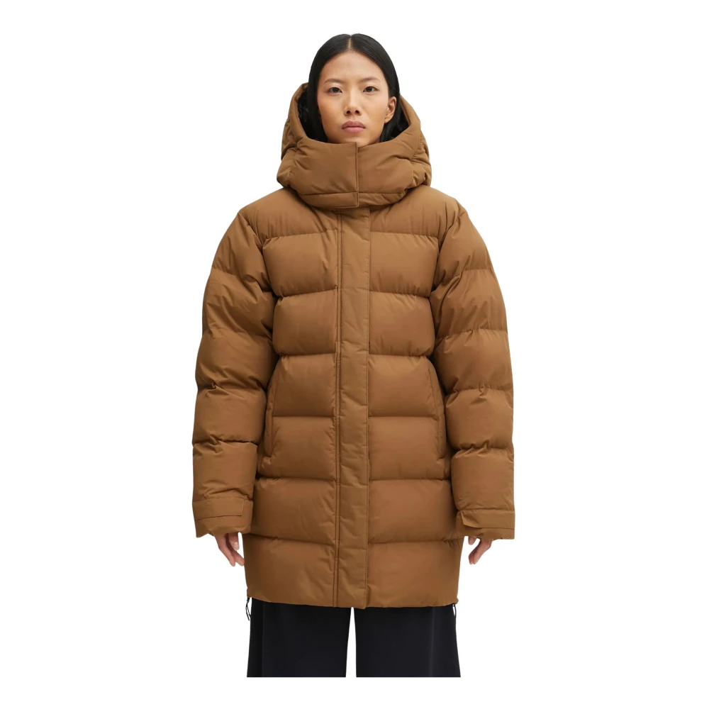 Helly Hansen Donna Marrone Parka Con Cappuccio Da Aspire - Immagine 2