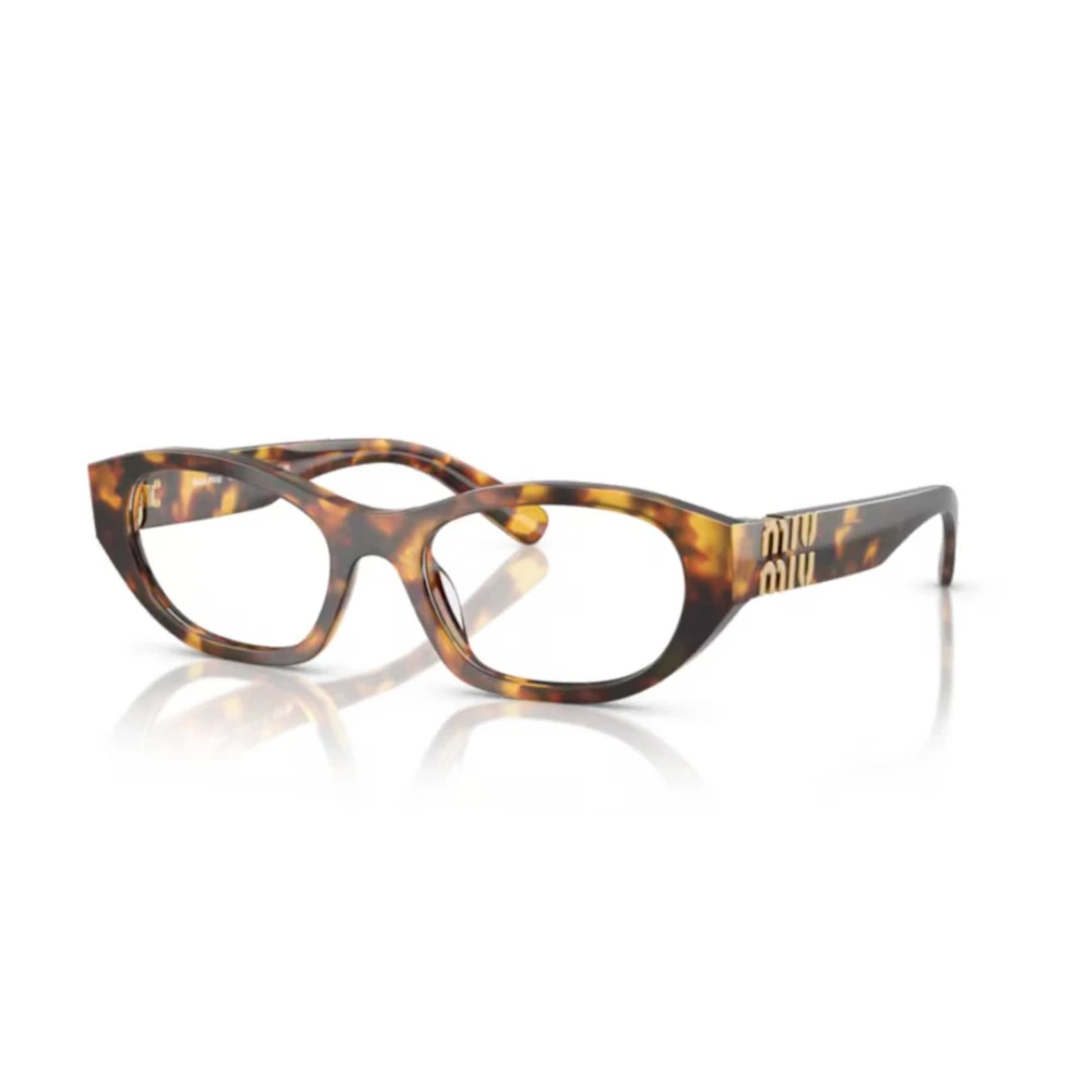 Miu Miu Unisex Brown Elegant Style Sunglasses