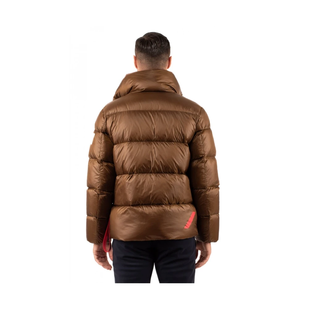 Afterlabel Stijlvolle Blouson Jas voor Heren Brown Heren
