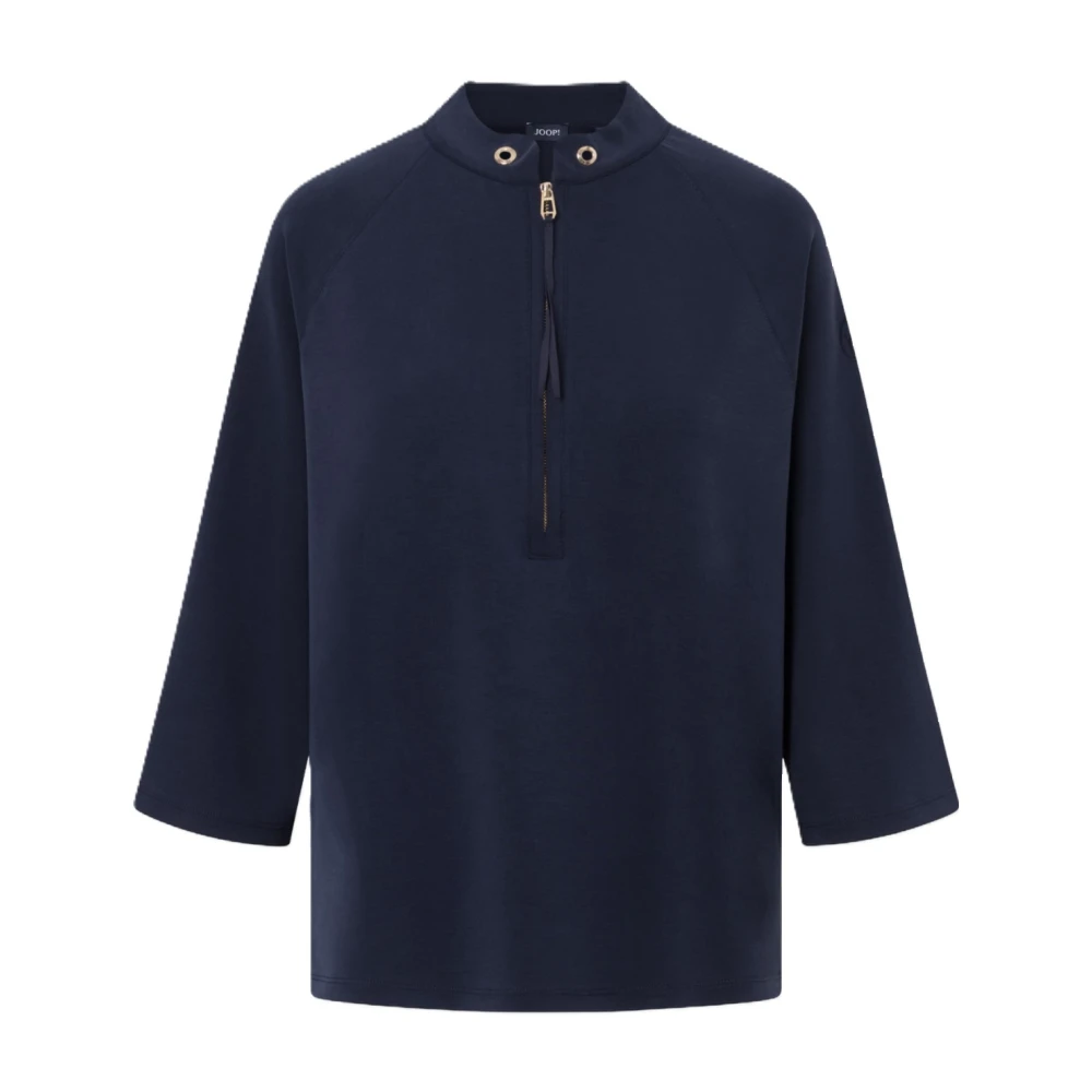 Joop! Donkerblauwe trui met korte mouwen Blue Dames