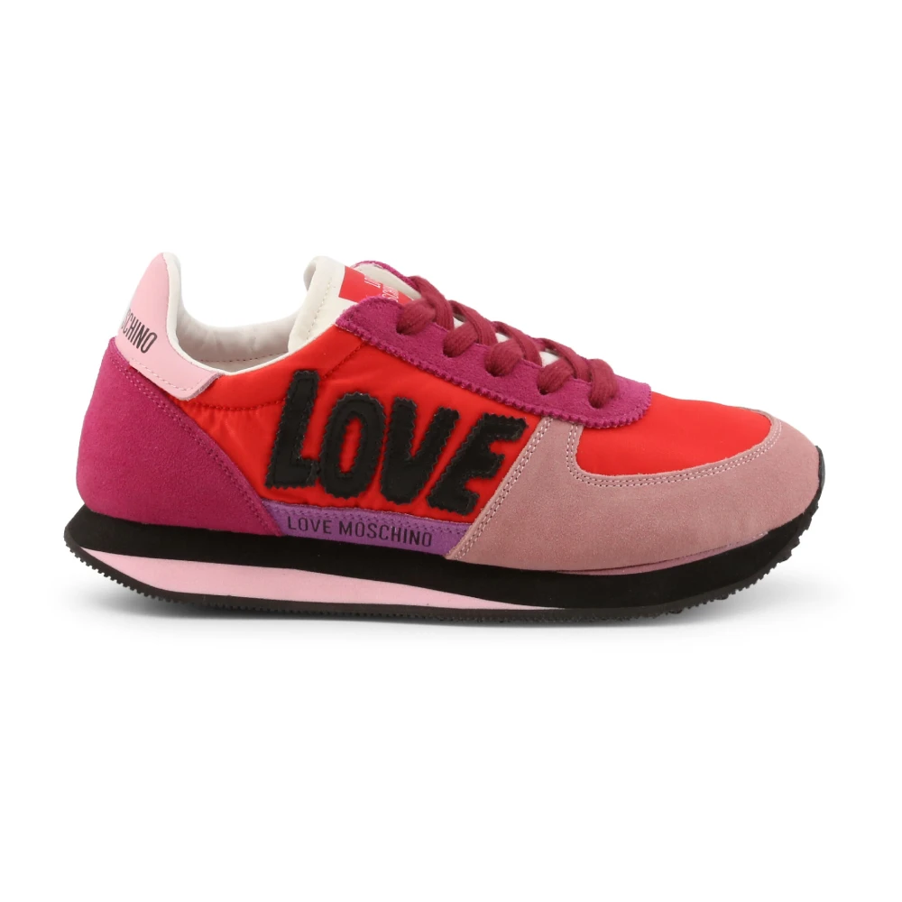 Love Moschino Dam Sneakers V?r/Sommar Kollektion - Stil Ja15322G1Ein2 Multicolor, Dam