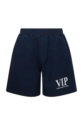 Navy Blue Jogging Bermuda Shorts