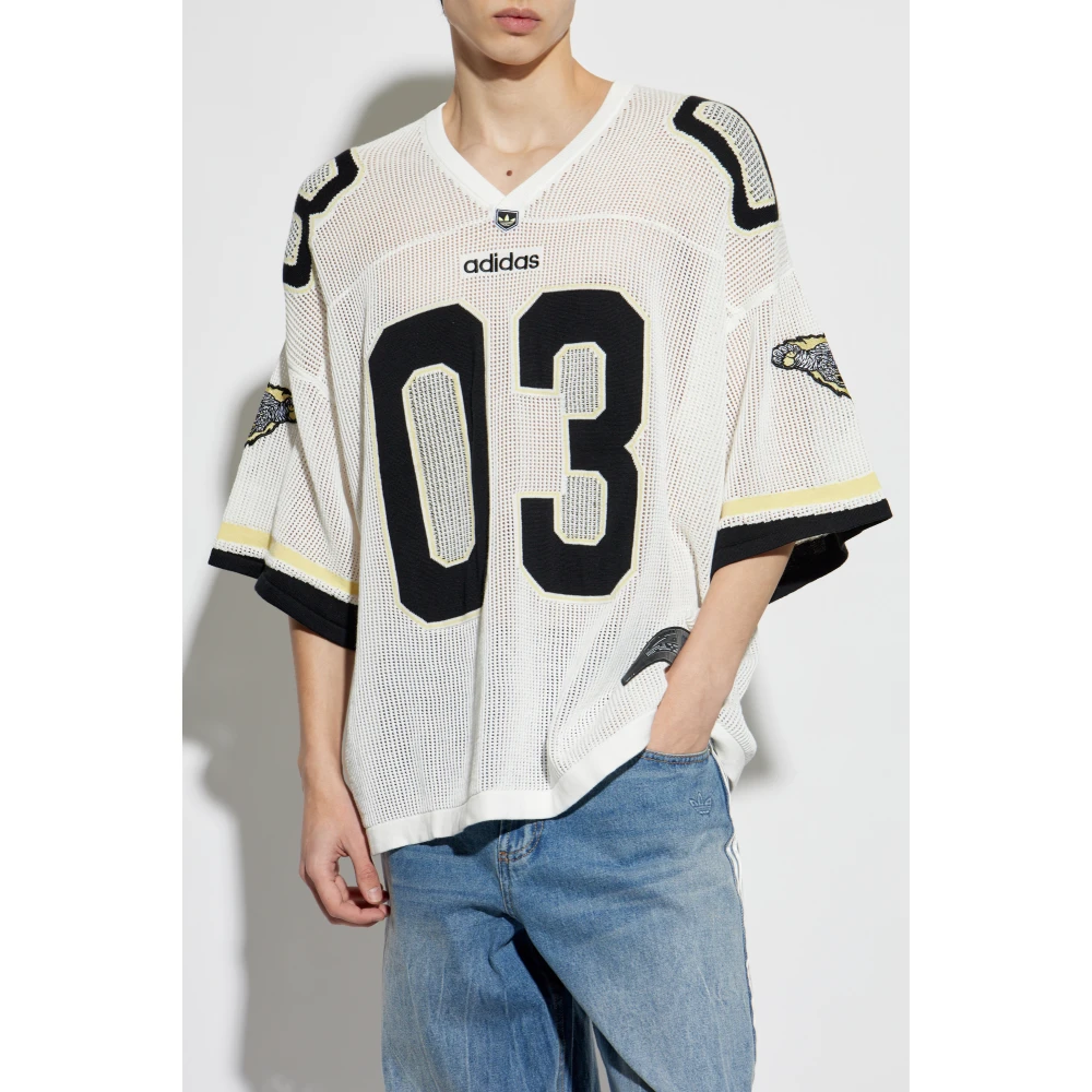 adidas Originals Geperforeerd T-shirt White Heren