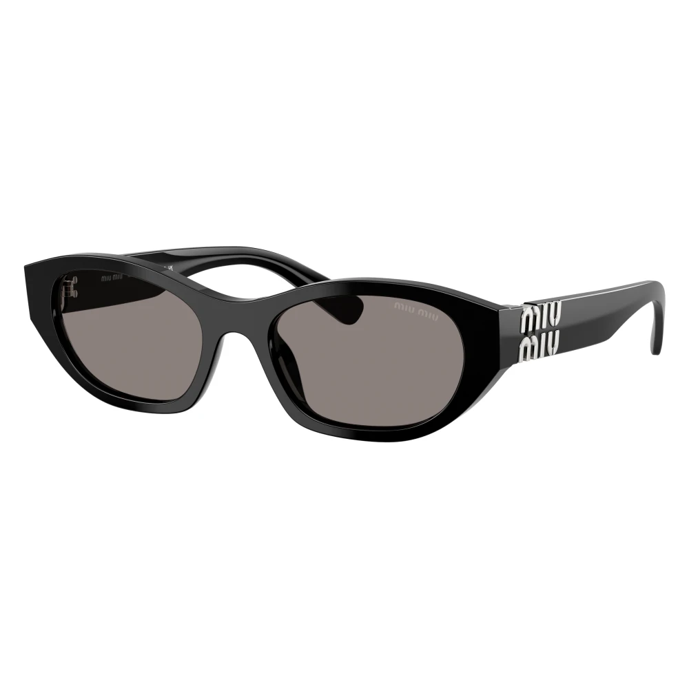 Miu Miu Unisex Black Sunglasses, 53 Mm, Mu A03s Sunglasses