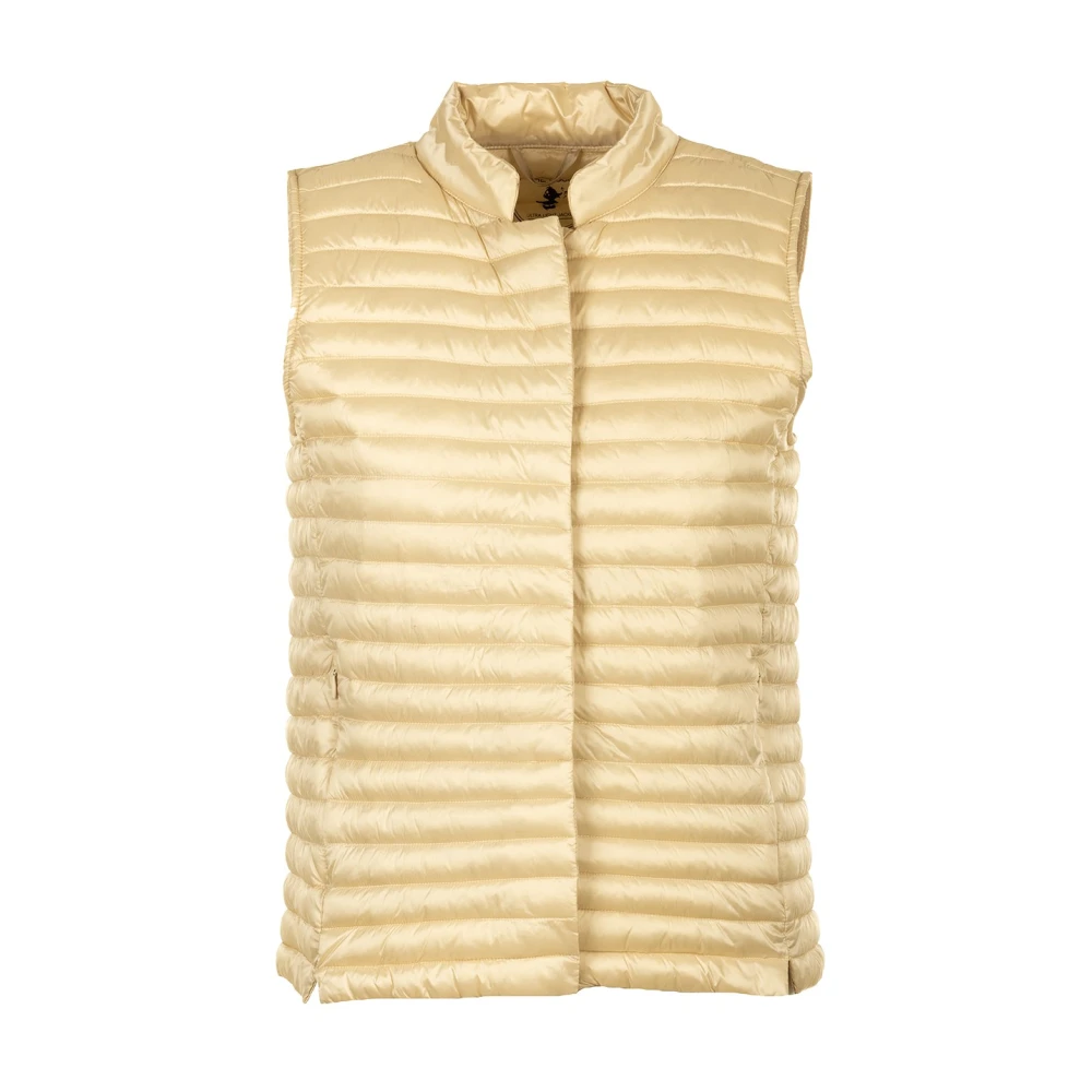 Save The Duck Beige Aria Gilet Jassen Beige Dames