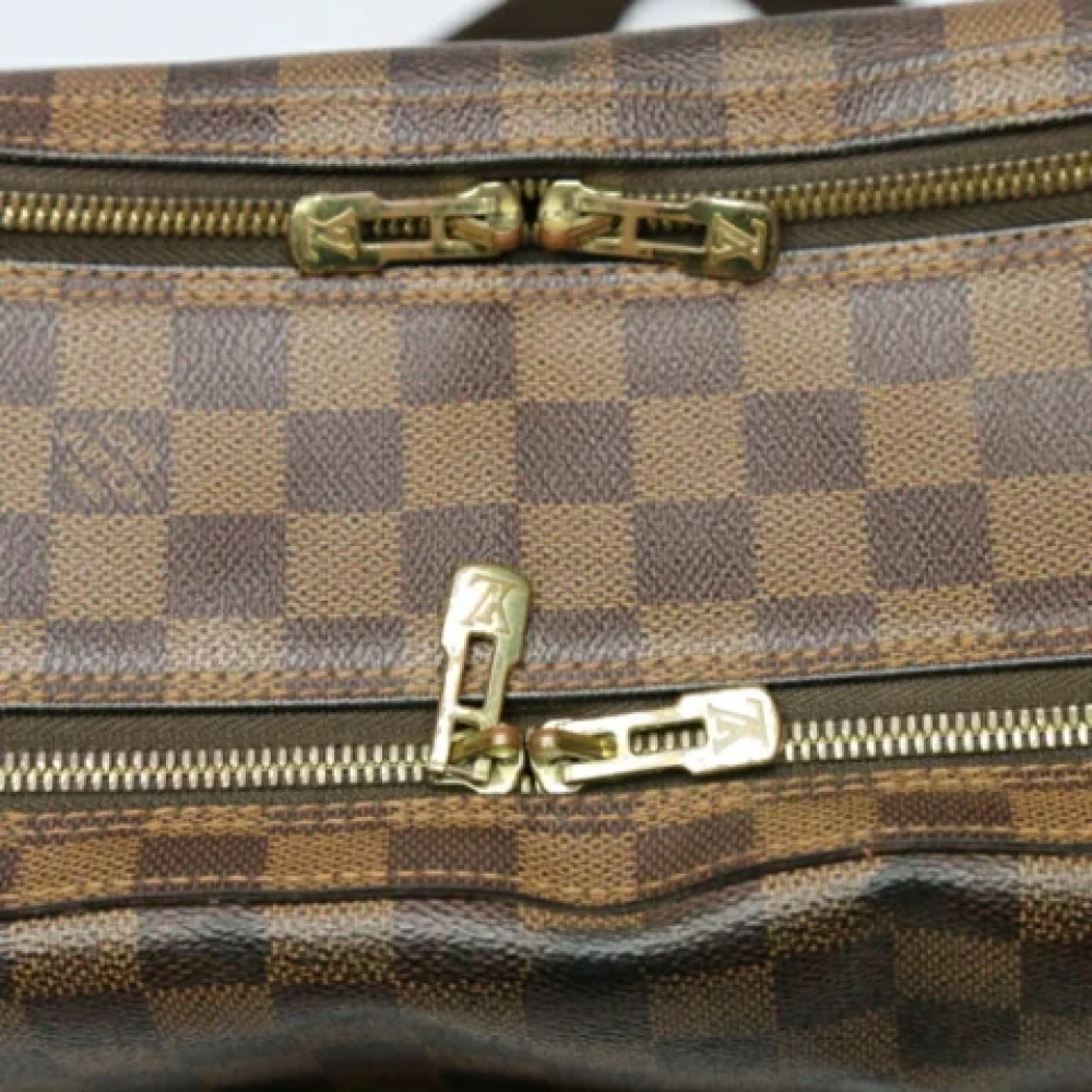 Louis Vuitton Vintage Pre-owned Fabric shoulder-bags Brown Dames