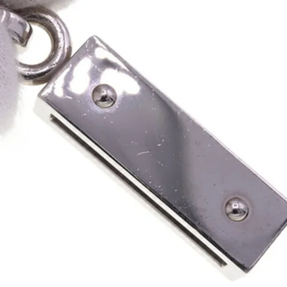 Hermès Vintage Pre-owned Metal key-holders Gray Dames