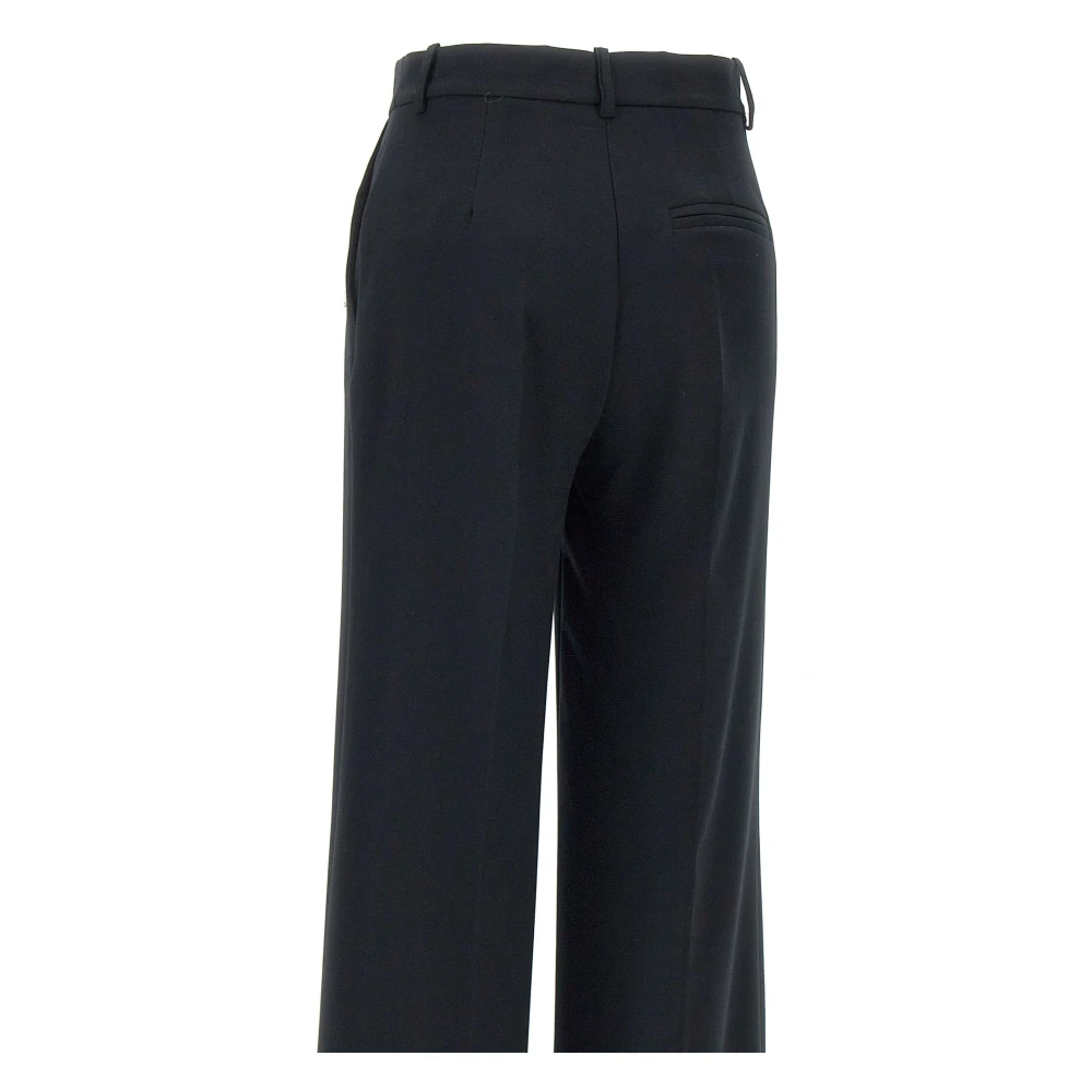 Kaos Zwarte Wijde Pijp Broek Black Dames