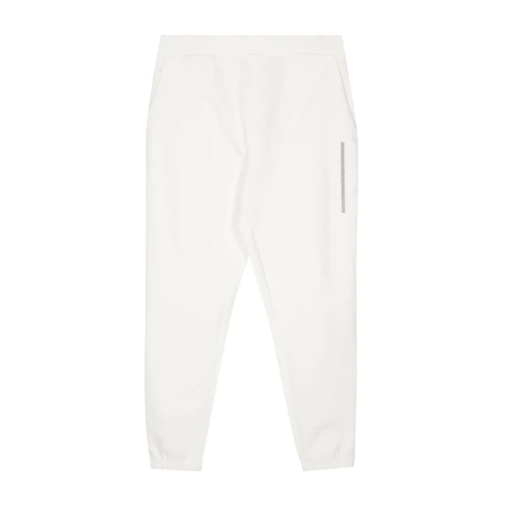 Calvin Klein Sweatpants met reliëflogo White Heren