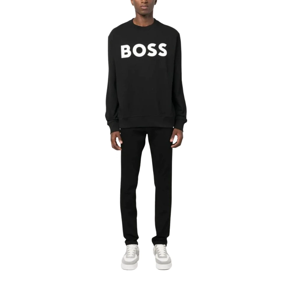 Hugo Boss Basic Sweatshirt Black Heren