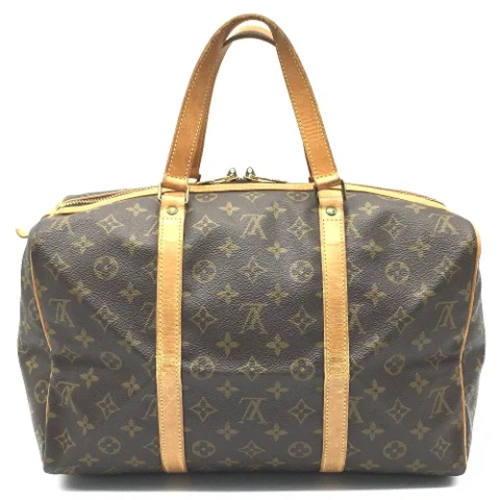 Louis Vuitton Vintage Pre-owned Cotton louis-vuitton-bags Brown Dames